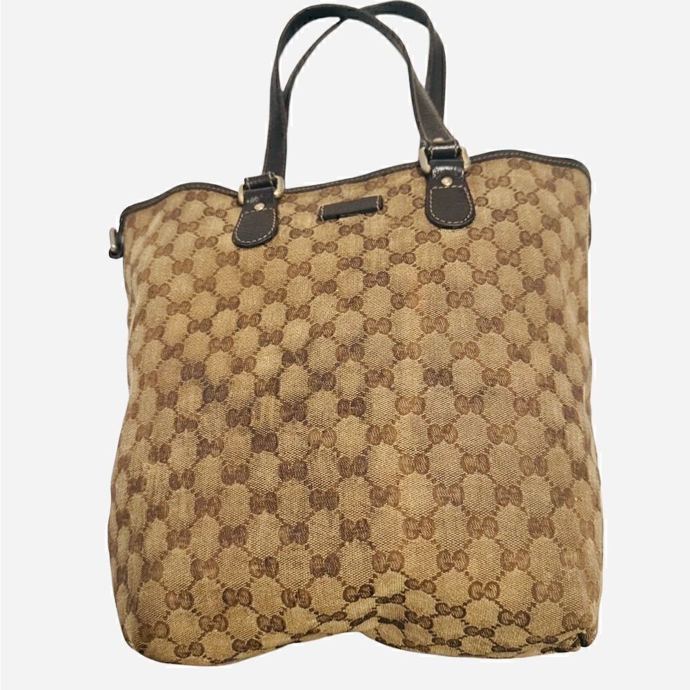 Gucci medium canvas tote  